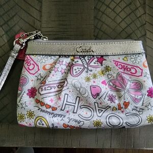 Authentic Coach Wristlet